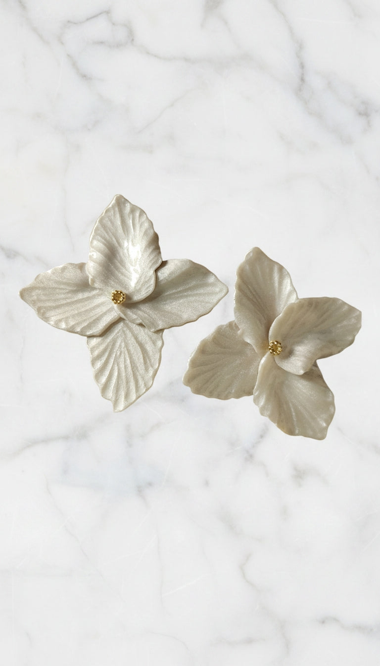 Aretes Orquídea Perla de Eufonía