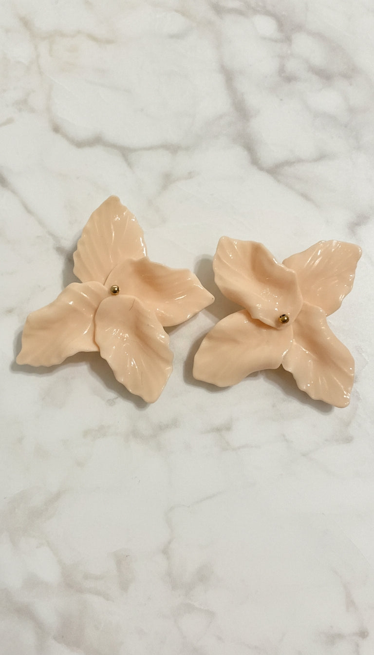 Aretes Orquídea Arena de Eufonía